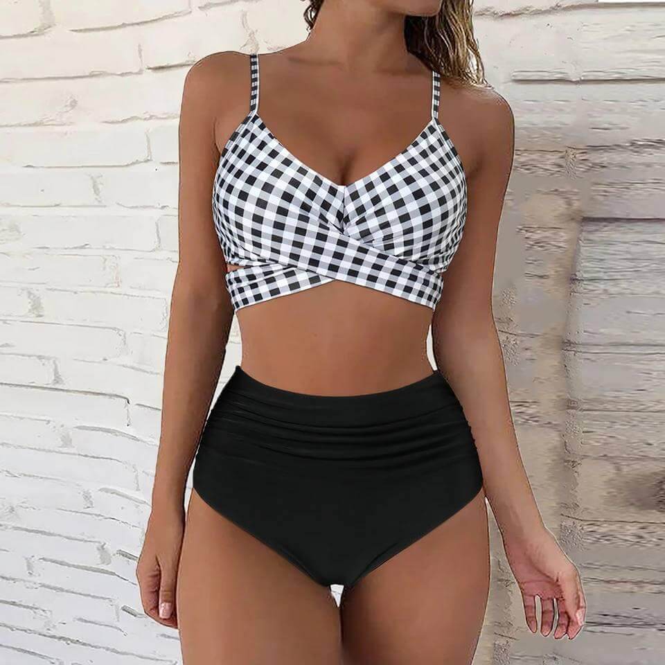 High-Waisted Bikini Set