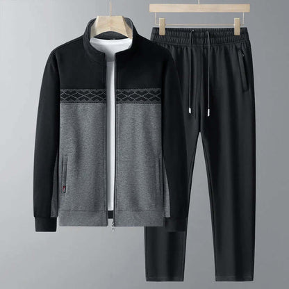 Men's Casual Two-Piece Cardigan Set